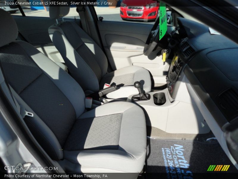 Silver Ice Metallic / Gray 2009 Chevrolet Cobalt LS XFE Sedan