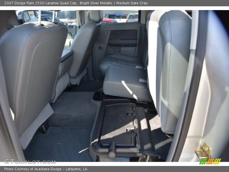Bright Silver Metallic / Medium Slate Gray 2007 Dodge Ram 2500 Laramie Quad Cab