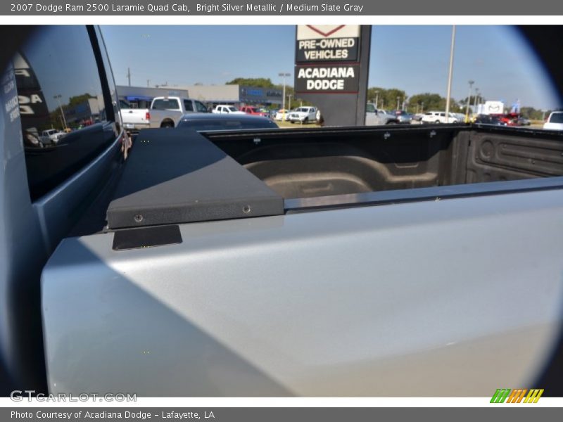 Bright Silver Metallic / Medium Slate Gray 2007 Dodge Ram 2500 Laramie Quad Cab