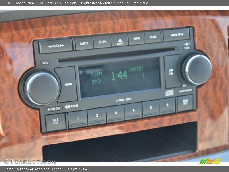 Audio System of 2007 Ram 2500 Laramie Quad Cab
