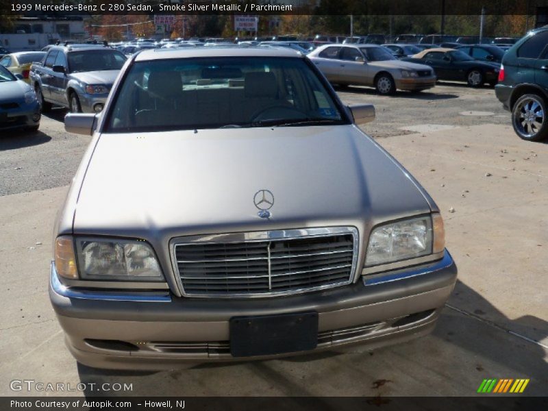Smoke Silver Metallic / Parchment 1999 Mercedes-Benz C 280 Sedan