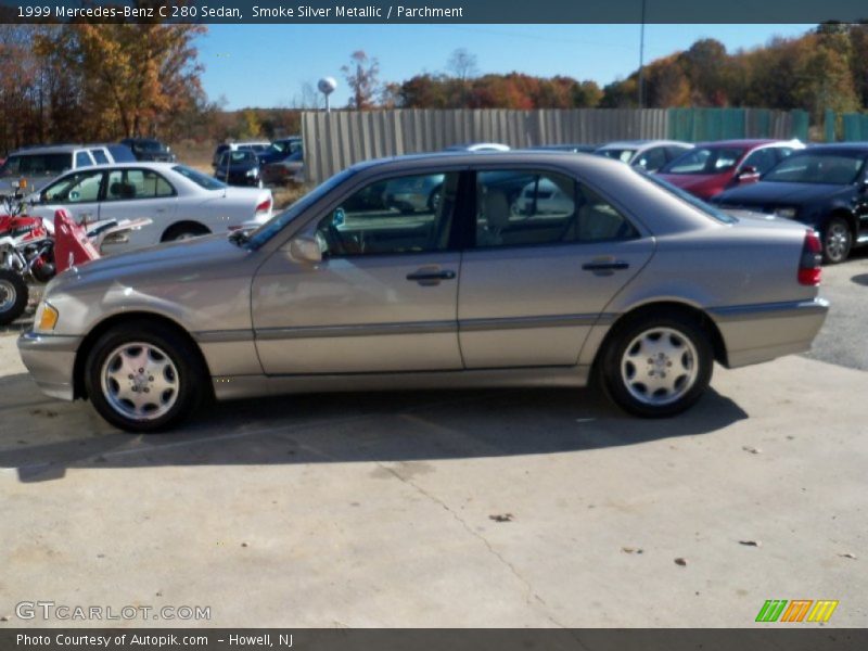 Smoke Silver Metallic / Parchment 1999 Mercedes-Benz C 280 Sedan