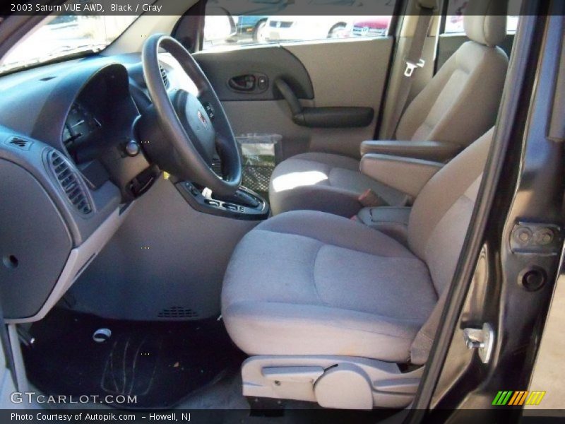 Black / Gray 2003 Saturn VUE AWD