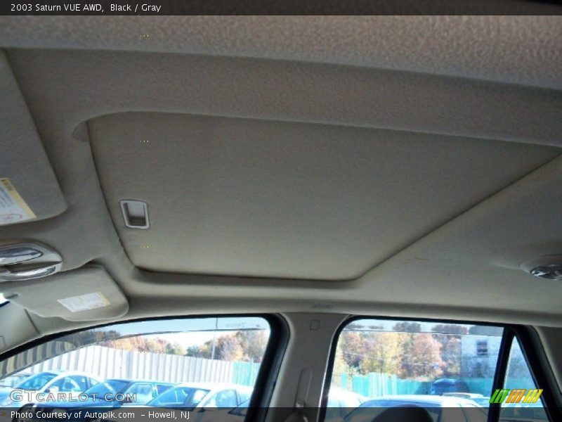 Black / Gray 2003 Saturn VUE AWD