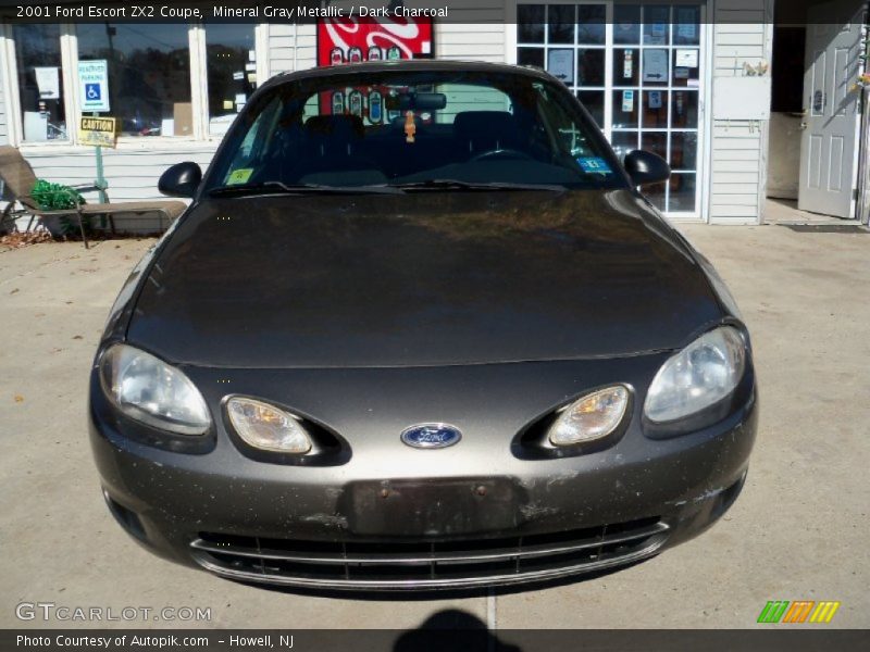 Mineral Gray Metallic / Dark Charcoal 2001 Ford Escort ZX2 Coupe