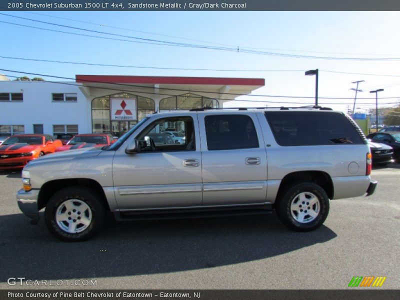 Sandstone Metallic / Gray/Dark Charcoal 2005 Chevrolet Suburban 1500 LT 4x4