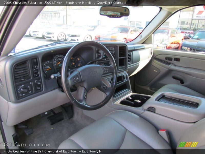 Sandstone Metallic / Gray/Dark Charcoal 2005 Chevrolet Suburban 1500 LT 4x4