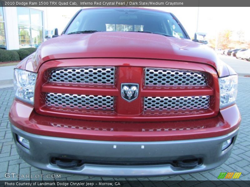 Inferno Red Crystal Pearl / Dark Slate/Medium Graystone 2010 Dodge Ram 1500 TRX Quad Cab