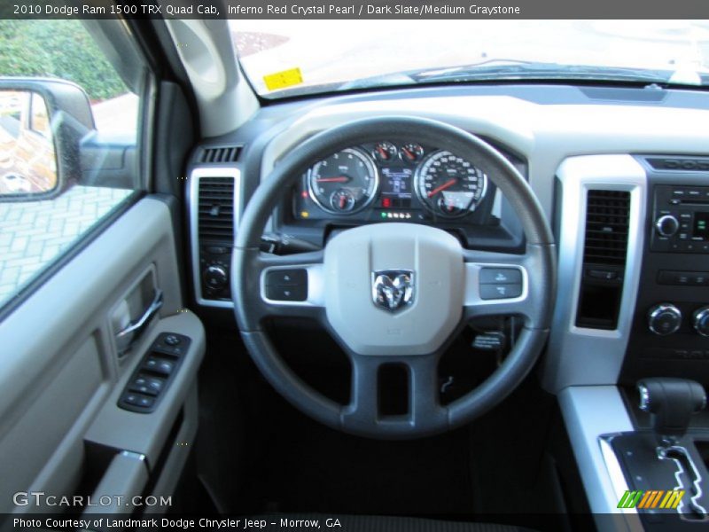 Inferno Red Crystal Pearl / Dark Slate/Medium Graystone 2010 Dodge Ram 1500 TRX Quad Cab