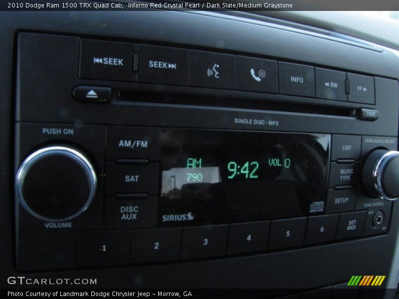 Inferno Red Crystal Pearl / Dark Slate/Medium Graystone 2010 Dodge Ram 1500 TRX Quad Cab