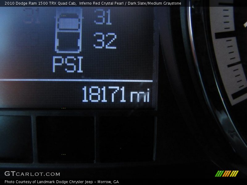 Inferno Red Crystal Pearl / Dark Slate/Medium Graystone 2010 Dodge Ram 1500 TRX Quad Cab