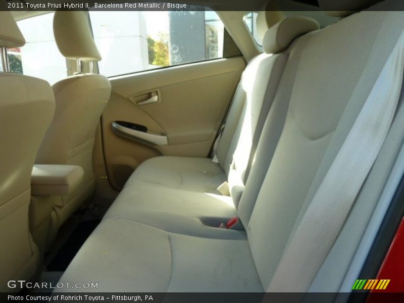 Barcelona Red Metallic / Bisque 2011 Toyota Prius Hybrid II