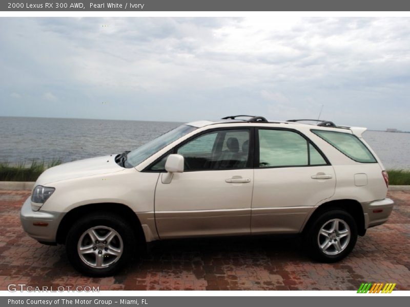 Pearl White / Ivory 2000 Lexus RX 300 AWD