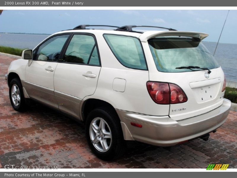 Pearl White / Ivory 2000 Lexus RX 300 AWD