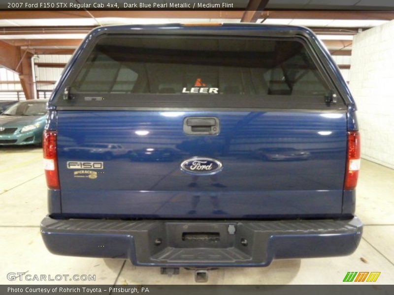 Dark Blue Pearl Metallic / Medium Flint 2007 Ford F150 STX Regular Cab 4x4