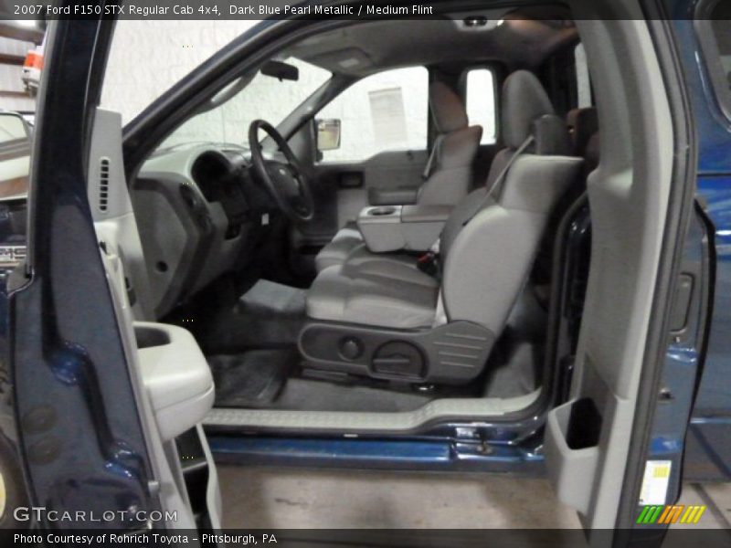  2007 F150 STX Regular Cab 4x4 Medium Flint Interior