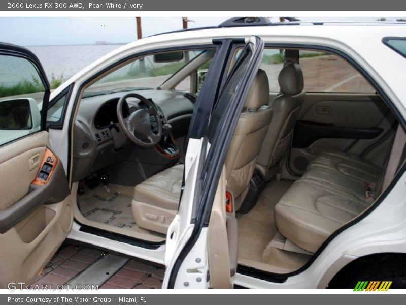 Pearl White / Ivory 2000 Lexus RX 300 AWD