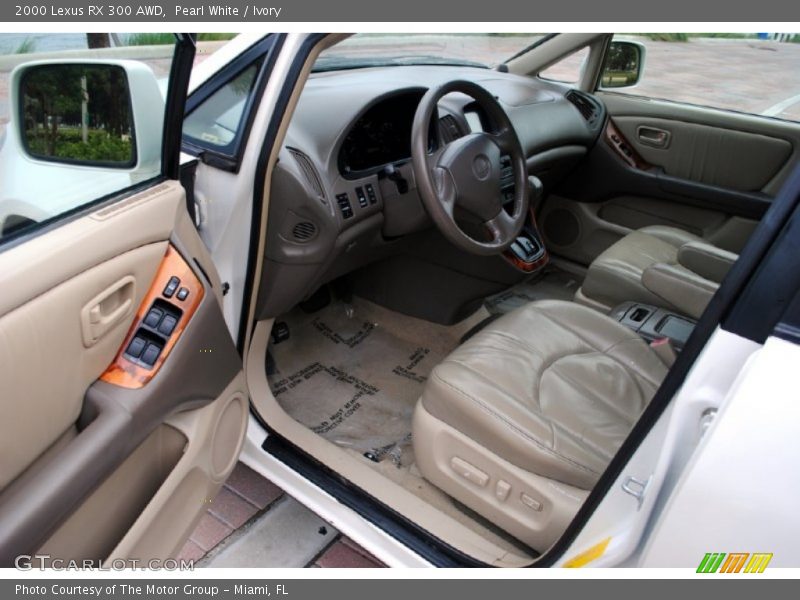Pearl White / Ivory 2000 Lexus RX 300 AWD
