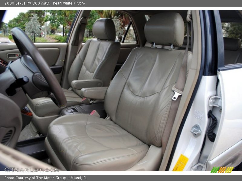 Pearl White / Ivory 2000 Lexus RX 300 AWD