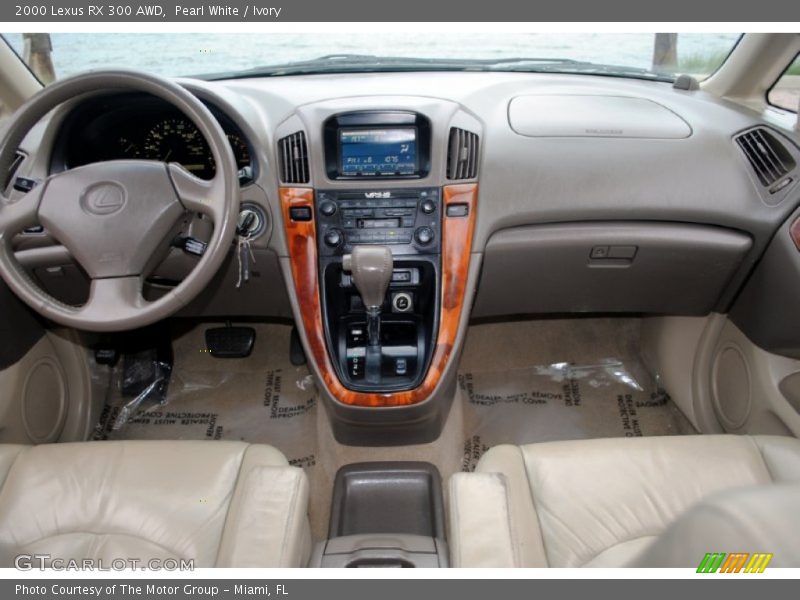 Pearl White / Ivory 2000 Lexus RX 300 AWD