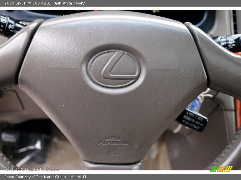 Pearl White / Ivory 2000 Lexus RX 300 AWD