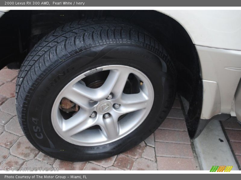 Pearl White / Ivory 2000 Lexus RX 300 AWD