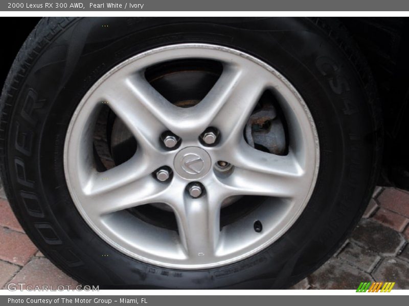 Pearl White / Ivory 2000 Lexus RX 300 AWD
