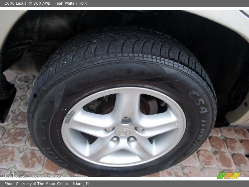 Pearl White / Ivory 2000 Lexus RX 300 AWD