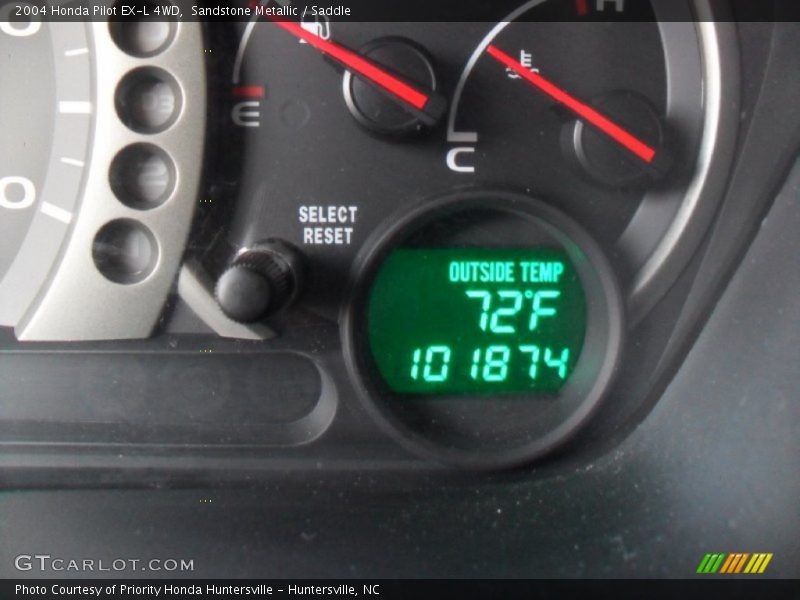 Sandstone Metallic / Saddle 2004 Honda Pilot EX-L 4WD