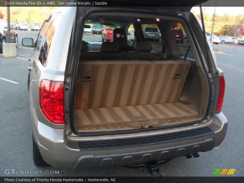 Sandstone Metallic / Saddle 2004 Honda Pilot EX-L 4WD