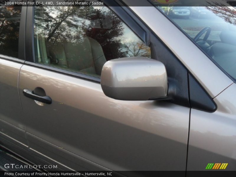 Sandstone Metallic / Saddle 2004 Honda Pilot EX-L 4WD