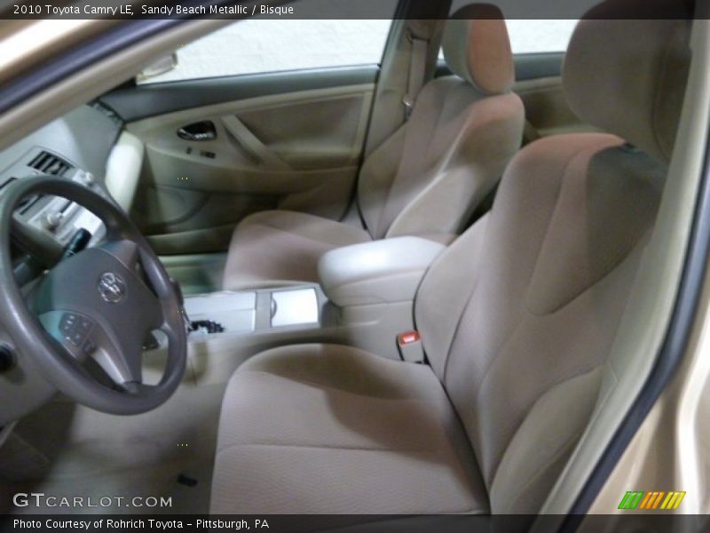 Sandy Beach Metallic / Bisque 2010 Toyota Camry LE