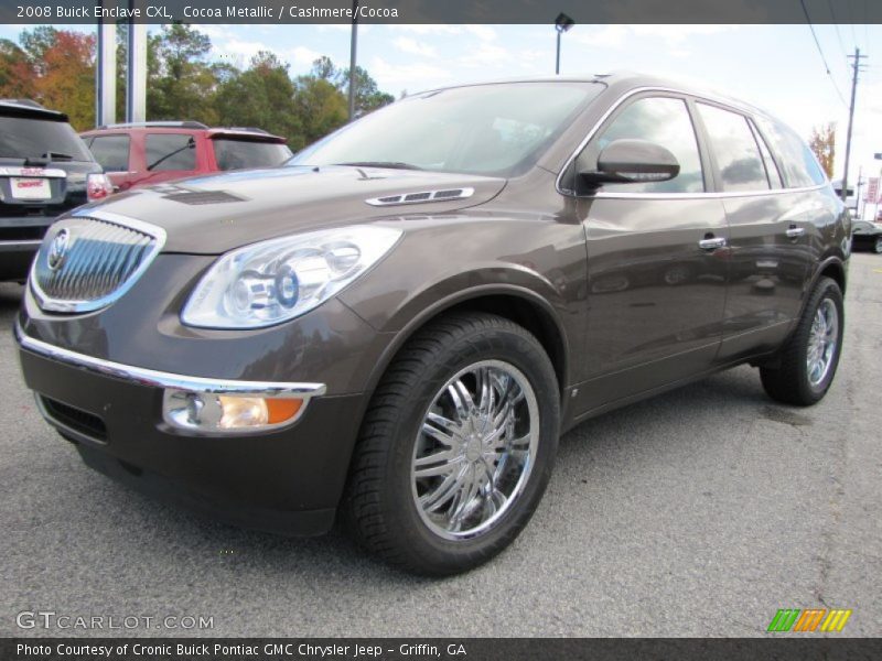 Cocoa Metallic / Cashmere/Cocoa 2008 Buick Enclave CXL