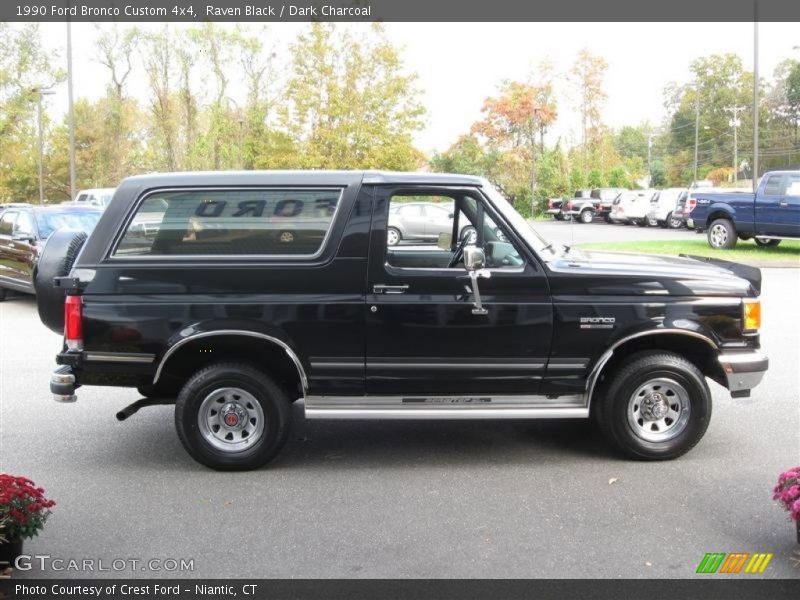  1990 Bronco Custom 4x4 Raven Black