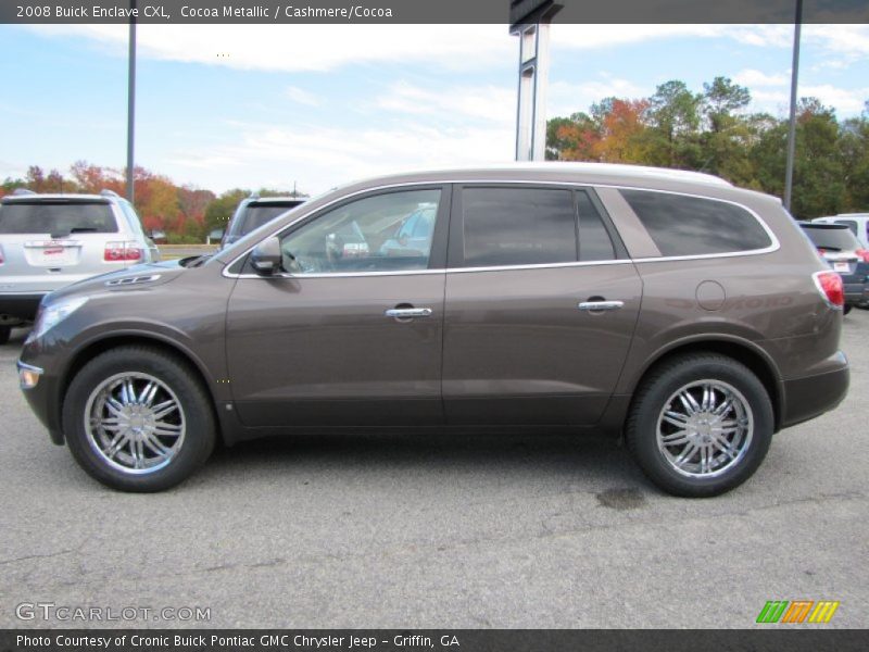 Cocoa Metallic / Cashmere/Cocoa 2008 Buick Enclave CXL