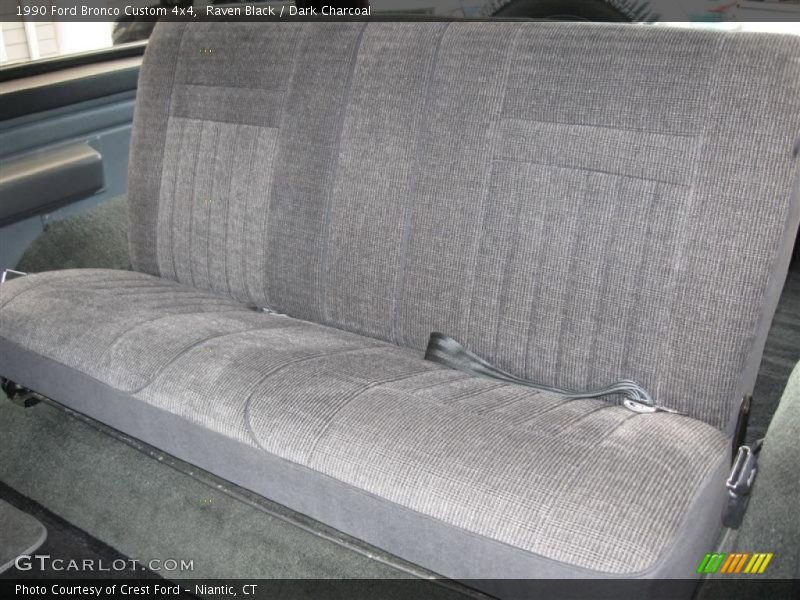 1990 Bronco Custom 4x4 Dark Charcoal Interior