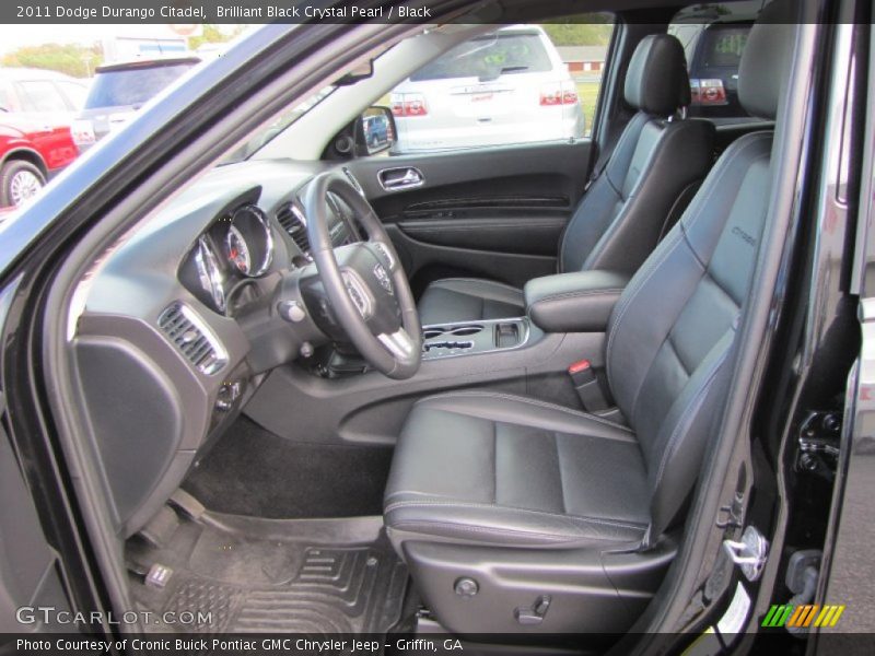  2011 Durango Citadel Black Interior