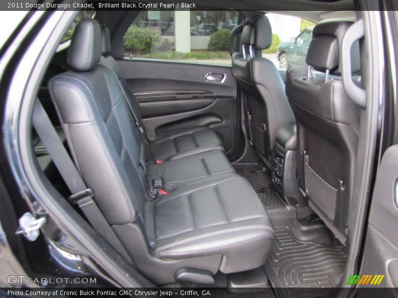 Brilliant Black Crystal Pearl / Black 2011 Dodge Durango Citadel