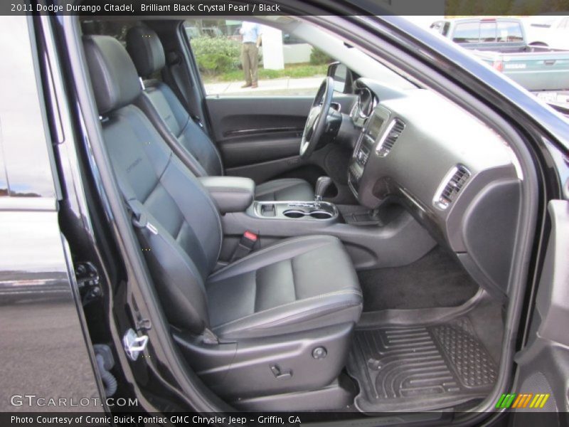 Brilliant Black Crystal Pearl / Black 2011 Dodge Durango Citadel
