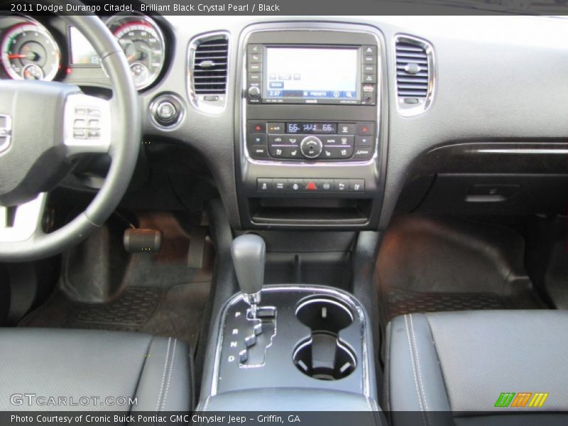 Brilliant Black Crystal Pearl / Black 2011 Dodge Durango Citadel