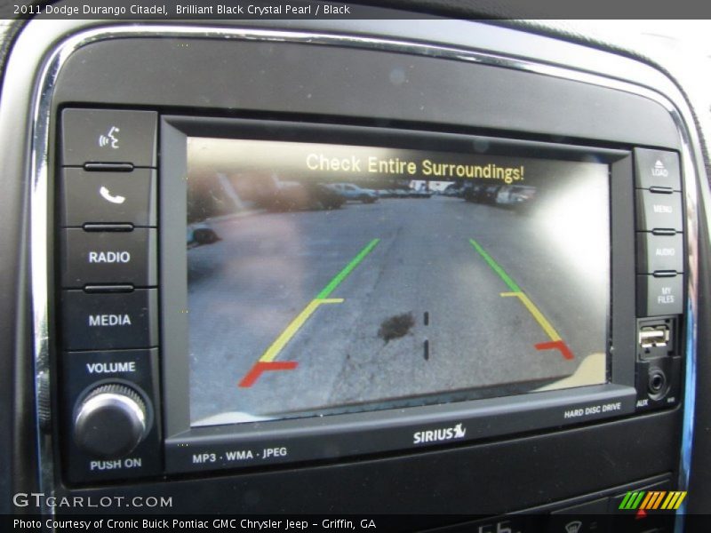 Brilliant Black Crystal Pearl / Black 2011 Dodge Durango Citadel