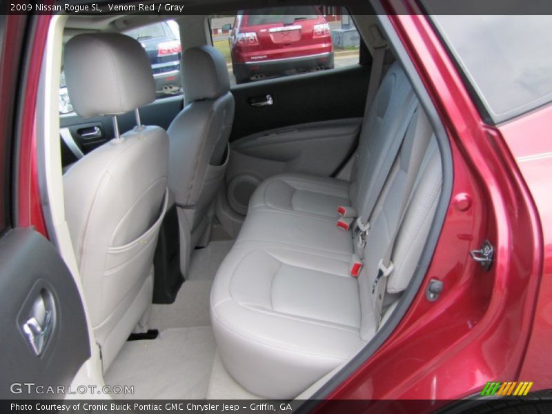 Venom Red / Gray 2009 Nissan Rogue SL