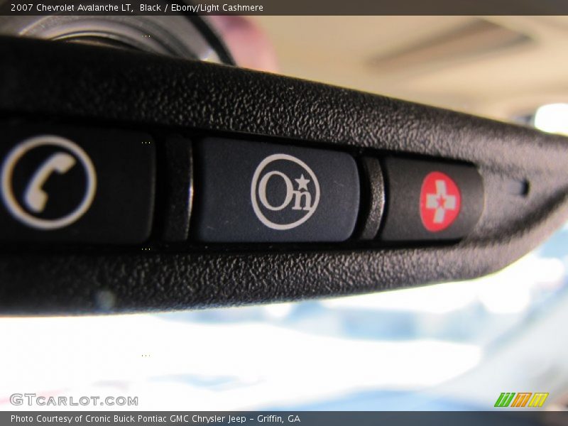 Black / Ebony/Light Cashmere 2007 Chevrolet Avalanche LT