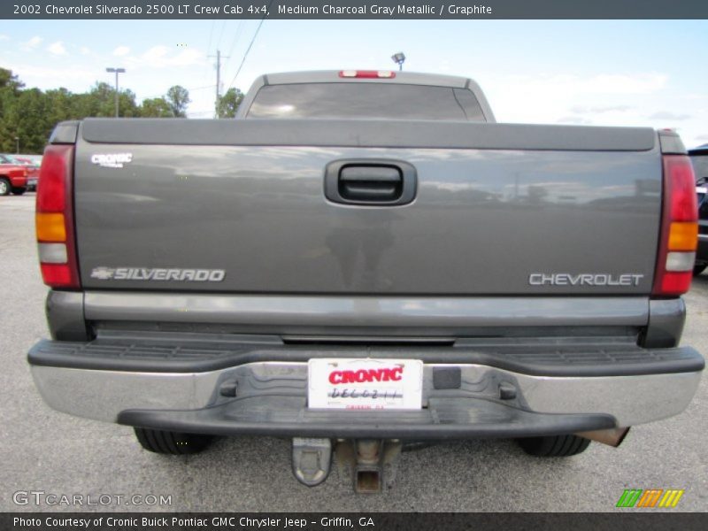 Medium Charcoal Gray Metallic / Graphite 2002 Chevrolet Silverado 2500 LT Crew Cab 4x4