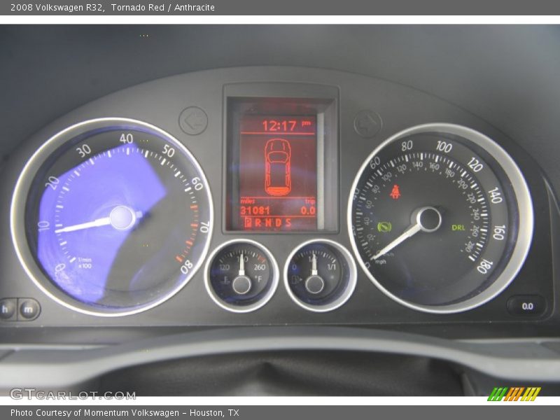 Tornado Red / Anthracite 2008 Volkswagen R32