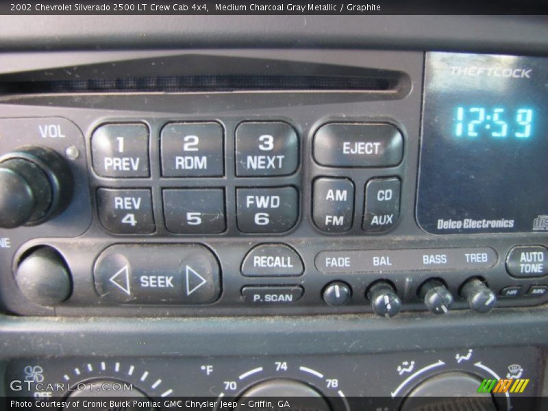 Audio System of 2002 Silverado 2500 LT Crew Cab 4x4