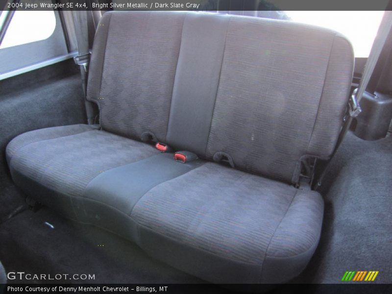 Bright Silver Metallic / Dark Slate Gray 2004 Jeep Wrangler SE 4x4