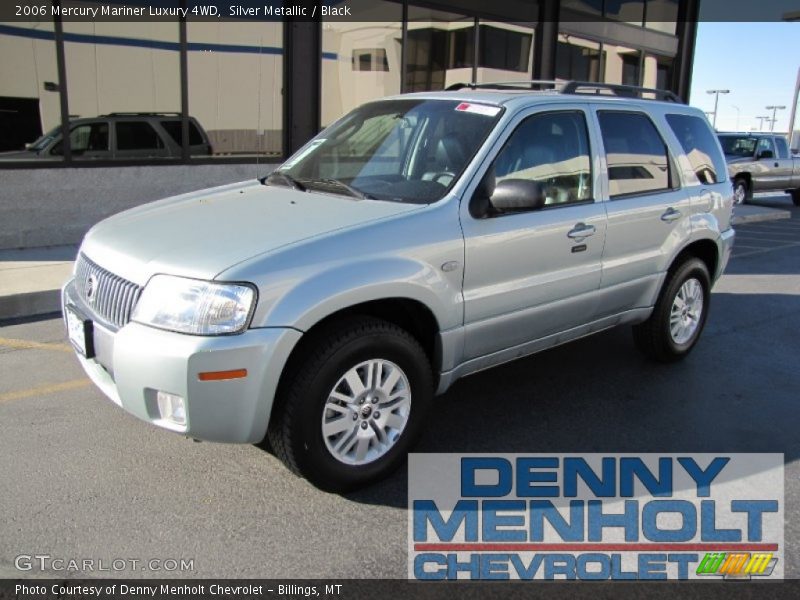 Silver Metallic / Black 2006 Mercury Mariner Luxury 4WD