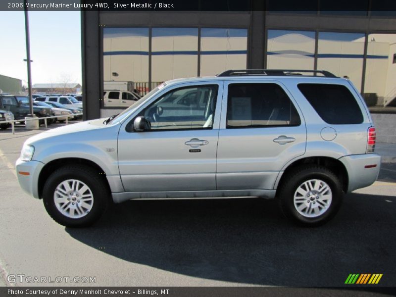 Silver Metallic / Black 2006 Mercury Mariner Luxury 4WD