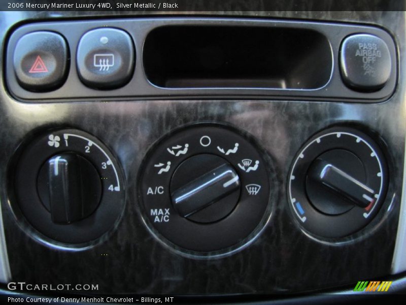 Silver Metallic / Black 2006 Mercury Mariner Luxury 4WD